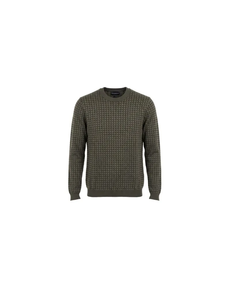 Emporio Armani STRICKWAREN - Pulloverauf YOOX.COM Militärgrün