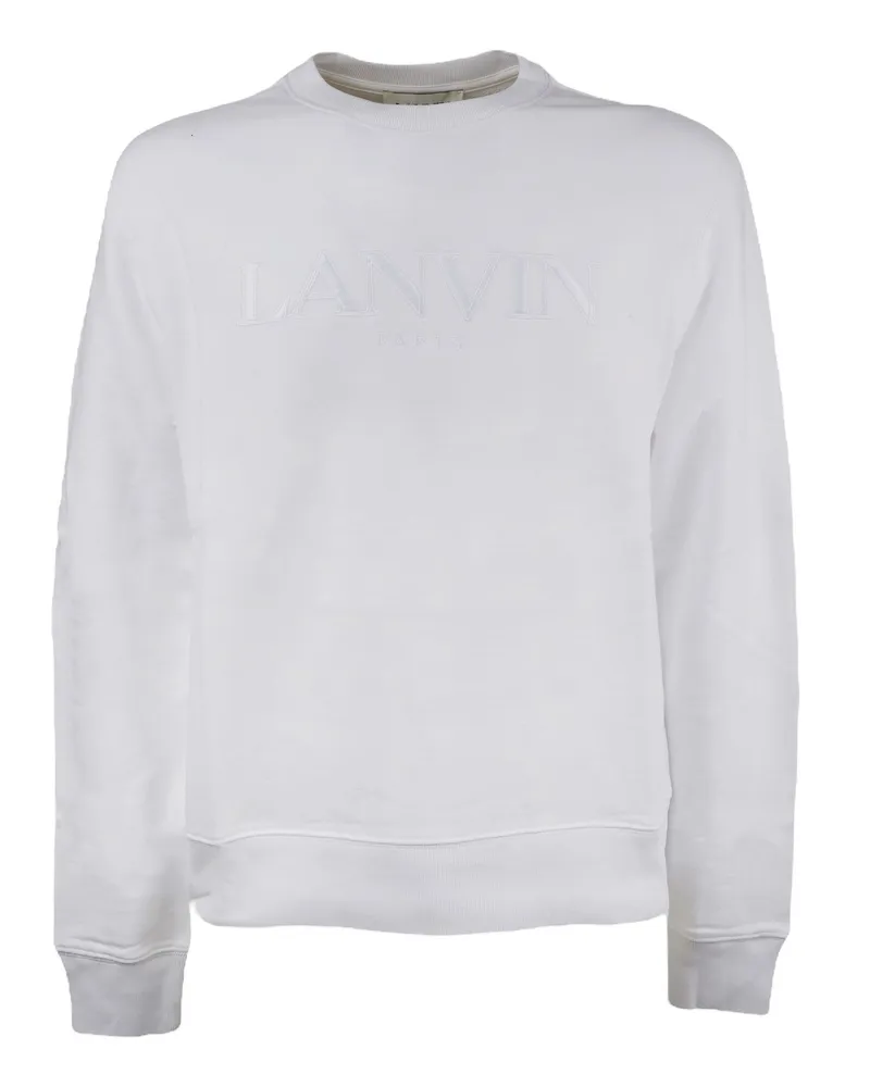 Lanvin Sweatshirt Weiß