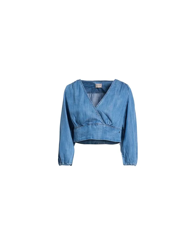 Guess TOPS - Topsauf YOOX.COM Blau