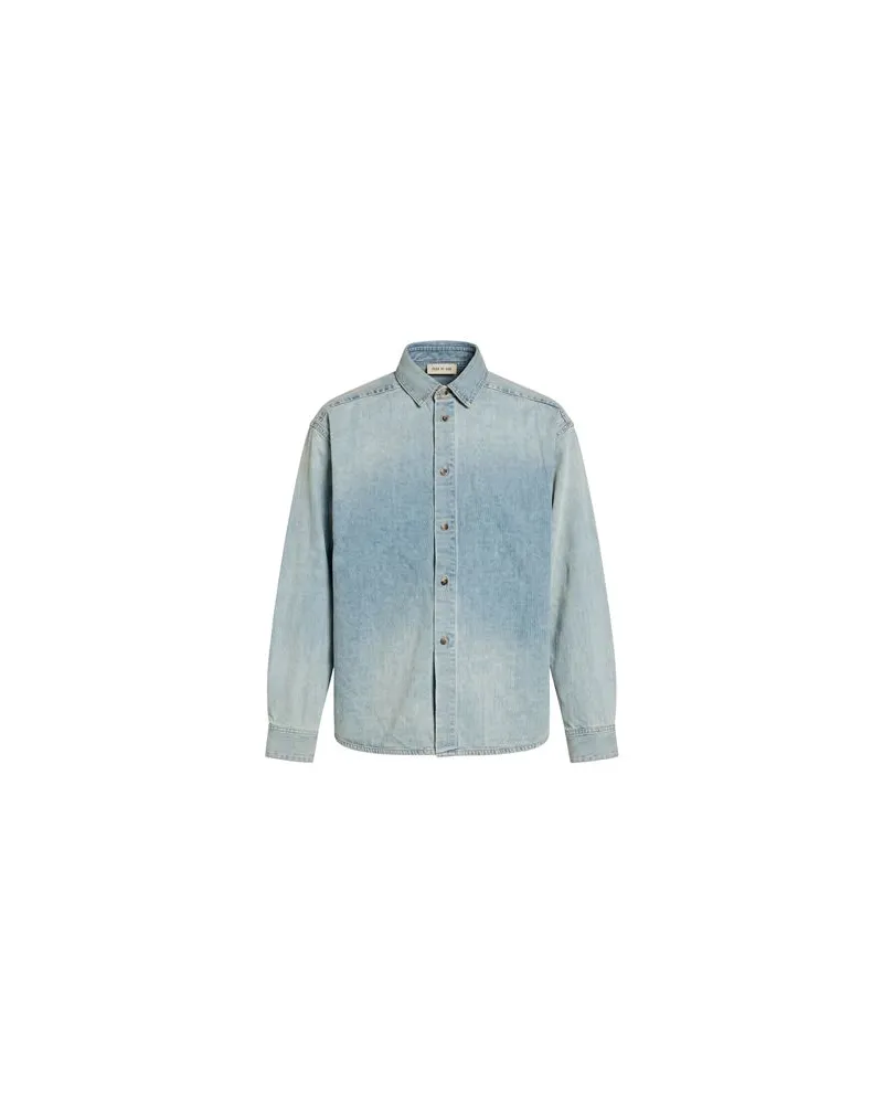 Fear of God TOPS - Jeanshemdenauf YOOX.COM Blau