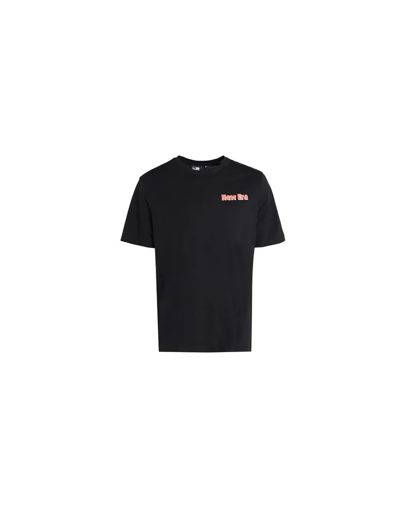 New Era NE FOOD GRAPHIC TEE    - NE FOOD GRAPHIC TEE - TOPS - T-shirtsauf YOOX.COM Schwarz