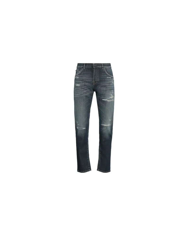 PT TORINO HOSEN & RÖCKE - Jeanshosenauf YOOX.COM Blau
