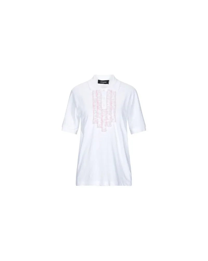 Dsquared2 TOPS - Poloshirtsauf YOOX.COM Weiß