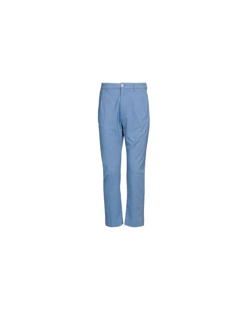 PENCE HOSEN & RÖCKE - Hosenauf YOOX.COM Azurblau