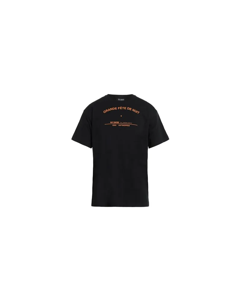 Raf Simons TOPS - T-shirtsauf YOOX.COM Schwarz