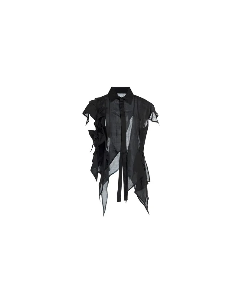 Yohji Yamamoto TOPS - Hemdenauf YOOX.COM Schwarz