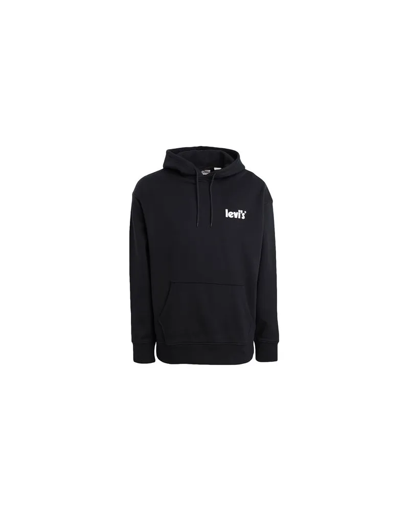Levi's HOODIE GRAPHICS  - TOPS - Sweatshirtsauf YOOX.COM Schwarz