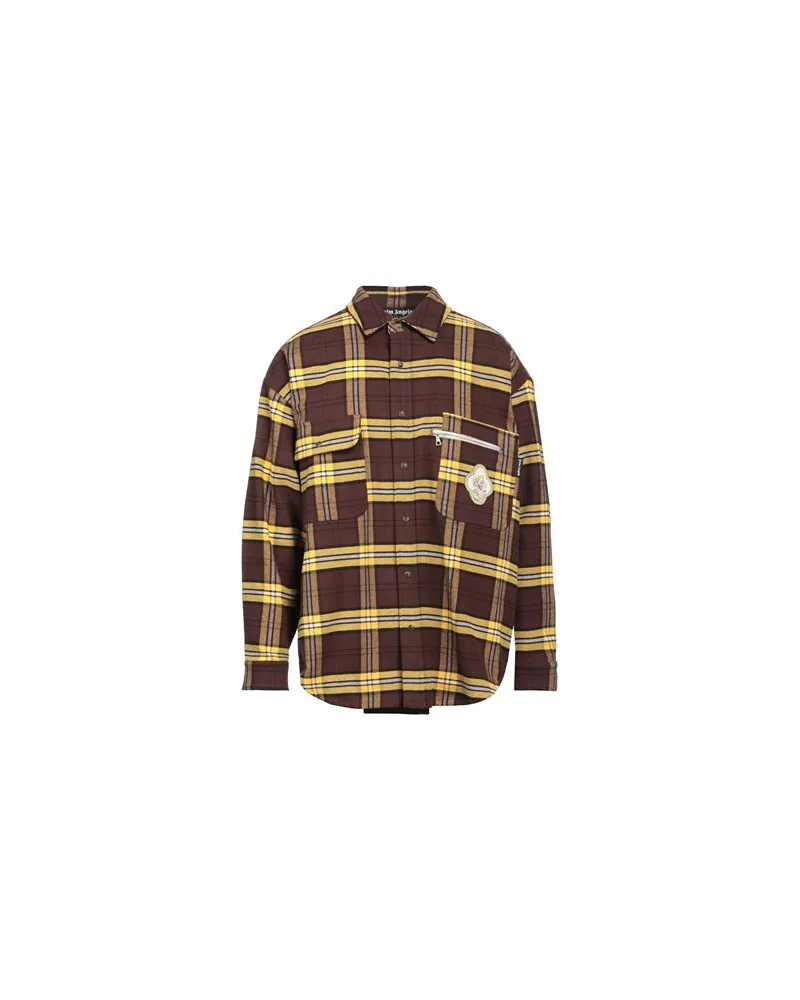 Palm Angels TOPS - Hemdenauf YOOX.COM Braun
