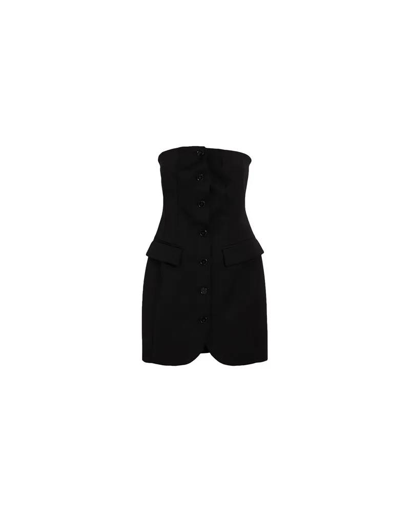Dondup KLEIDER - Mini-Kleiderauf YOOX.COM Schwarz