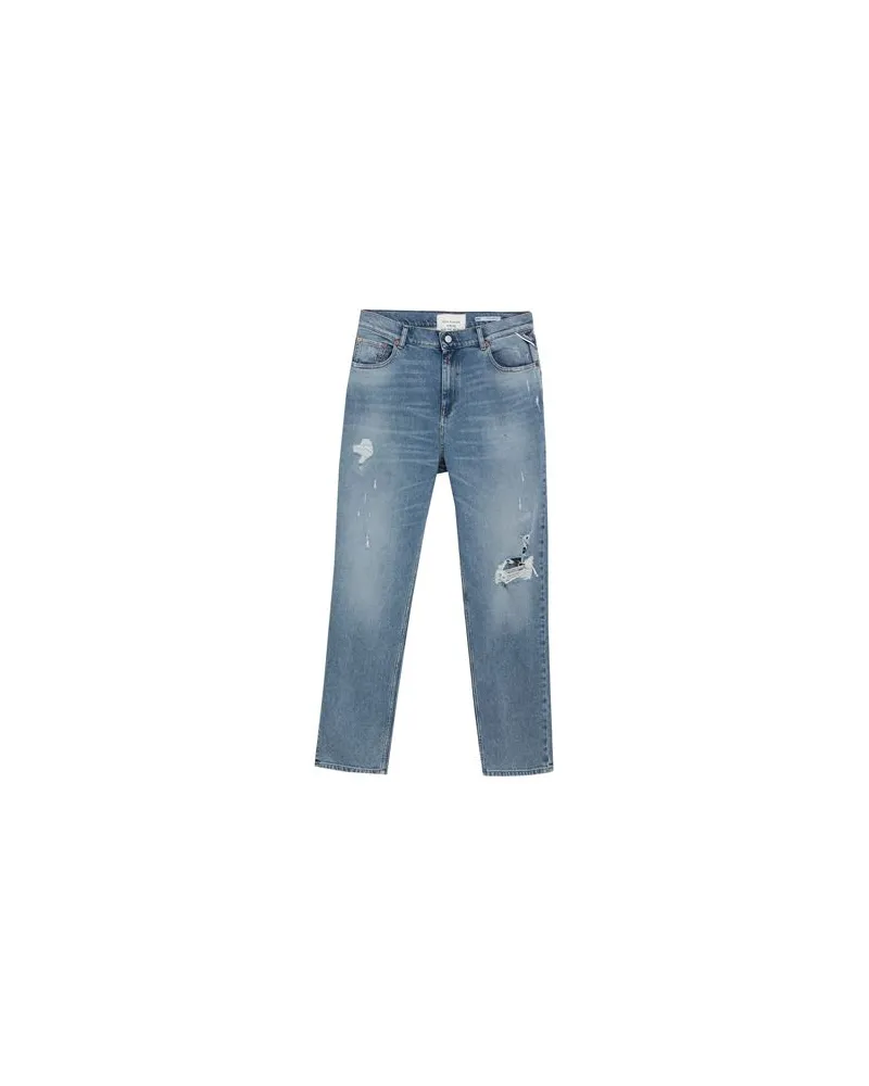 Replay HOSEN & RÖCKE - Jeanshosenauf YOOX.COM Blau
