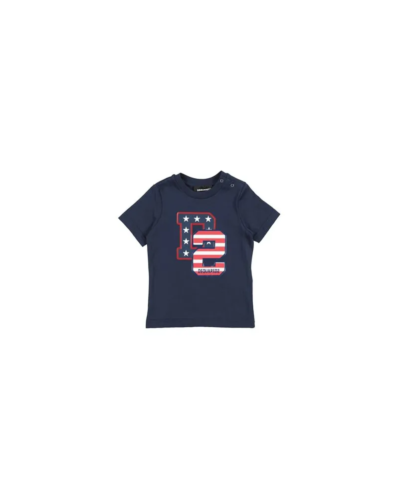 Dsquared2 TOPS - T-shirtsauf YOOX.COM Marineblau