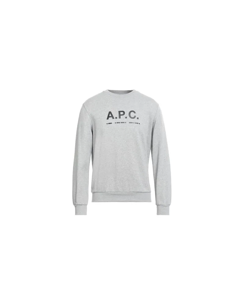 A.P.C. TOPS - Sweatshirtsauf YOOX.COM Hellgrau