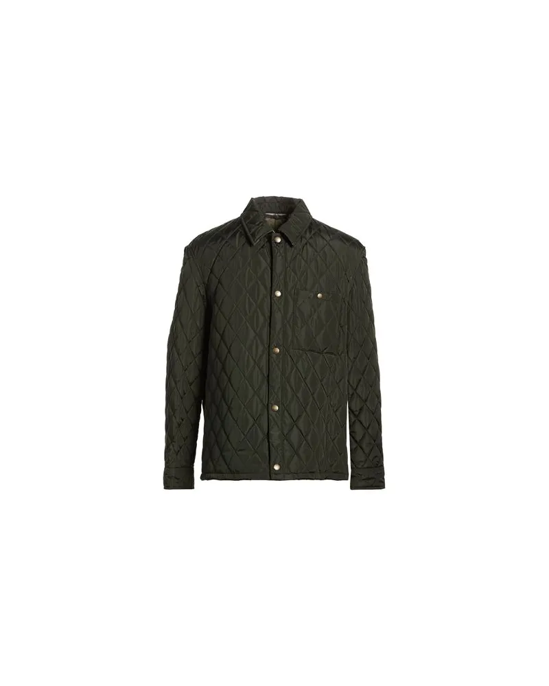 Burberry JACKEN & MÄNTEL - Pufferjacken & Daunenjackenauf YOOX.COM Dunkelgrün