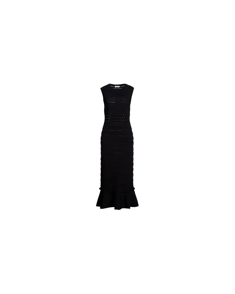 Sandro KLEIDER - Midi-Kleiderauf YOOX.COM Schwarz
