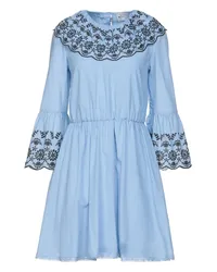 Blumarine Mini-Kleid Himmelblau