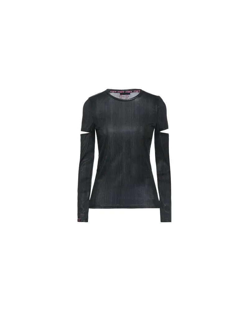 MET  TOPS - T-shirtsauf YOOX.COM Schwarz