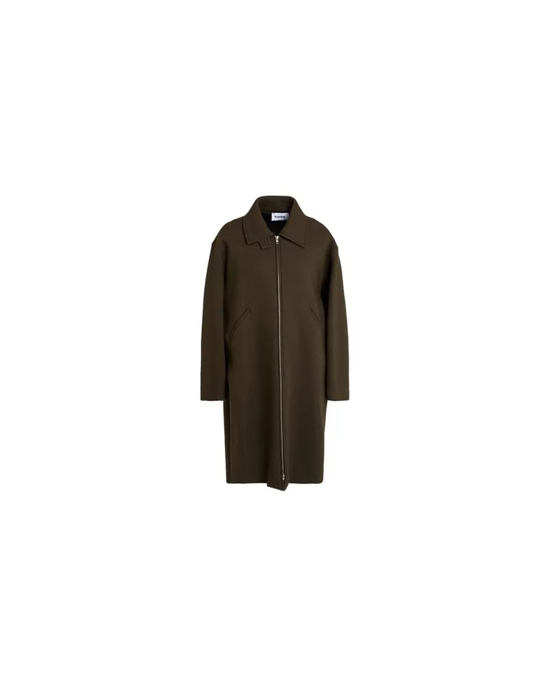 HACHE JACKEN & MÄNTEL - Mäntelauf YOOX.COM Dunkelgrün