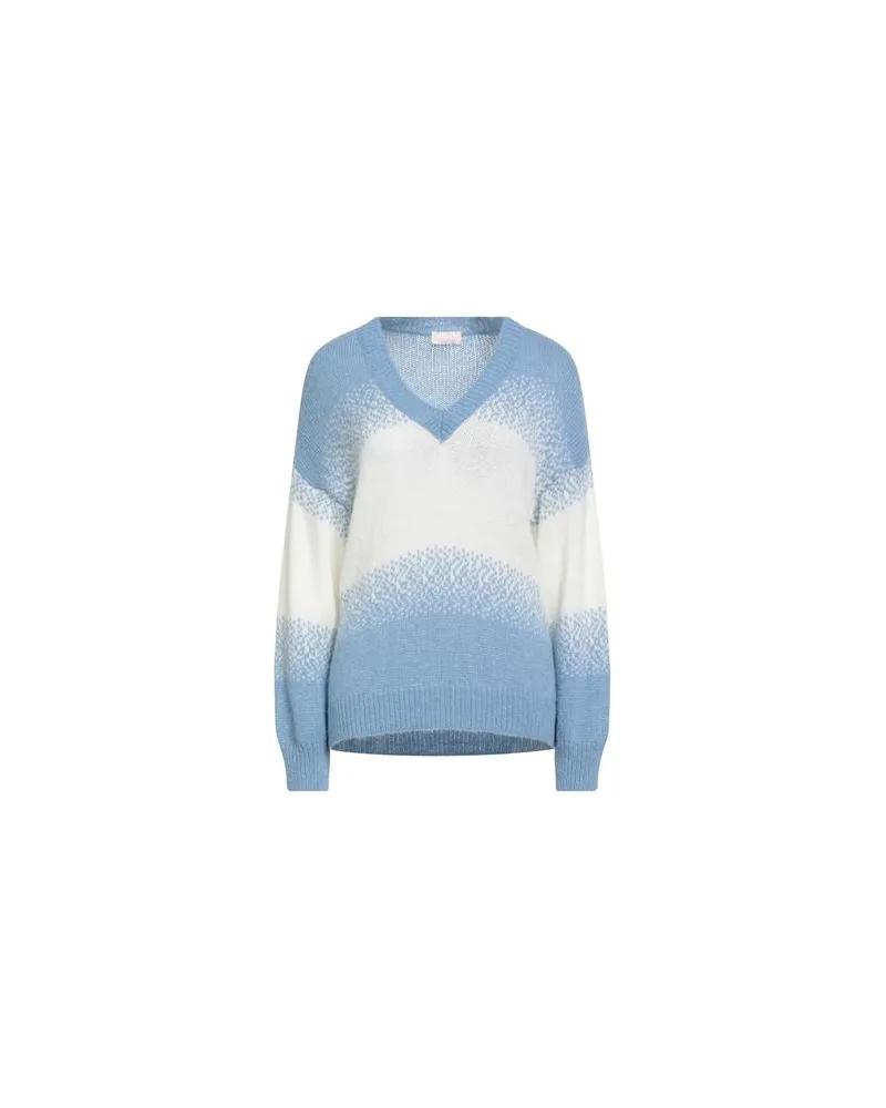 Liu Jo STRICKWAREN - Pulloverauf YOOX.COM Himmelblau