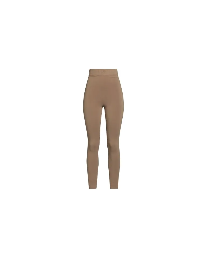 Fila HOSEN & RÖCKE - Leggingsauf YOOX.COM Khaki