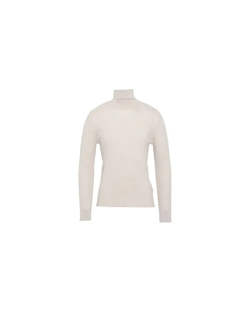 Paolo Pecora Milano STRICKWAREN - Rollkragenpulloverauf YOOX.COM Hellgrau