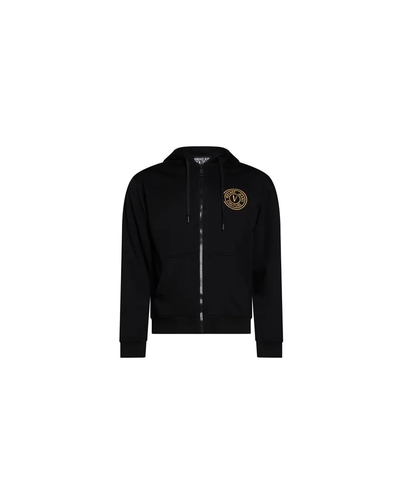 Versace Jeans TOPS - Sweatshirtsauf YOOX.COM Schwarz