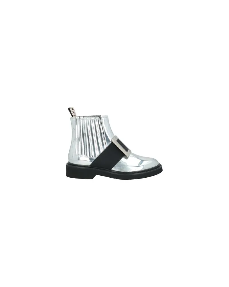 Roger Vivier SCHUHE - Stiefelettenauf YOOX.COM Silber