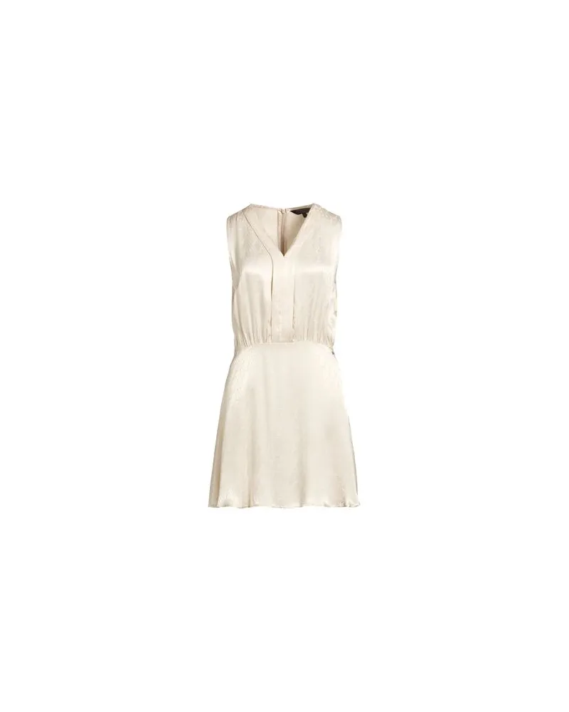 Armani Exchange KLEIDER - Mini-Kleiderauf YOOX.COM Elfenbein