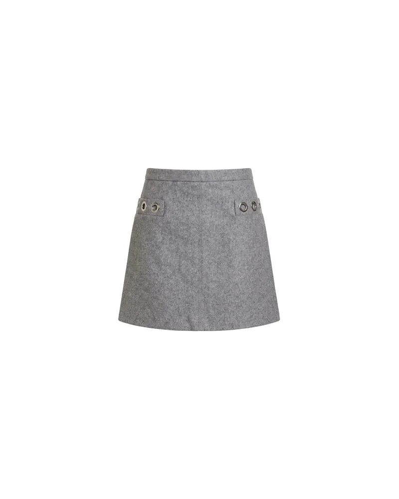 MSGM HOSEN & RÖCKE - Miniröckeauf YOOX.COM Grau