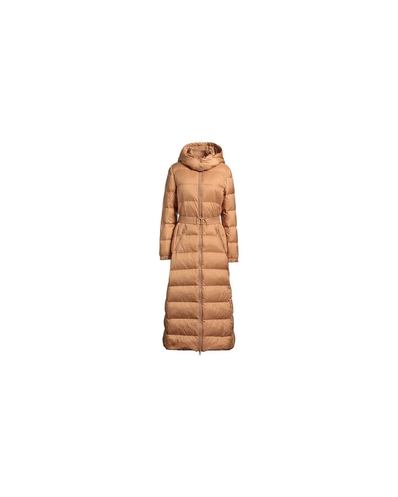 Twin-Set JACKEN & MÄNTEL - Pufferjacken & Daunenjackenauf YOOX.COM Sand