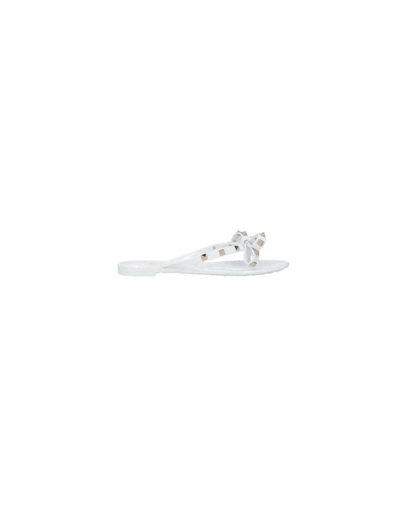Valentino Garavani SCHUHE - Zehentrennerauf YOOX.COM Weiß