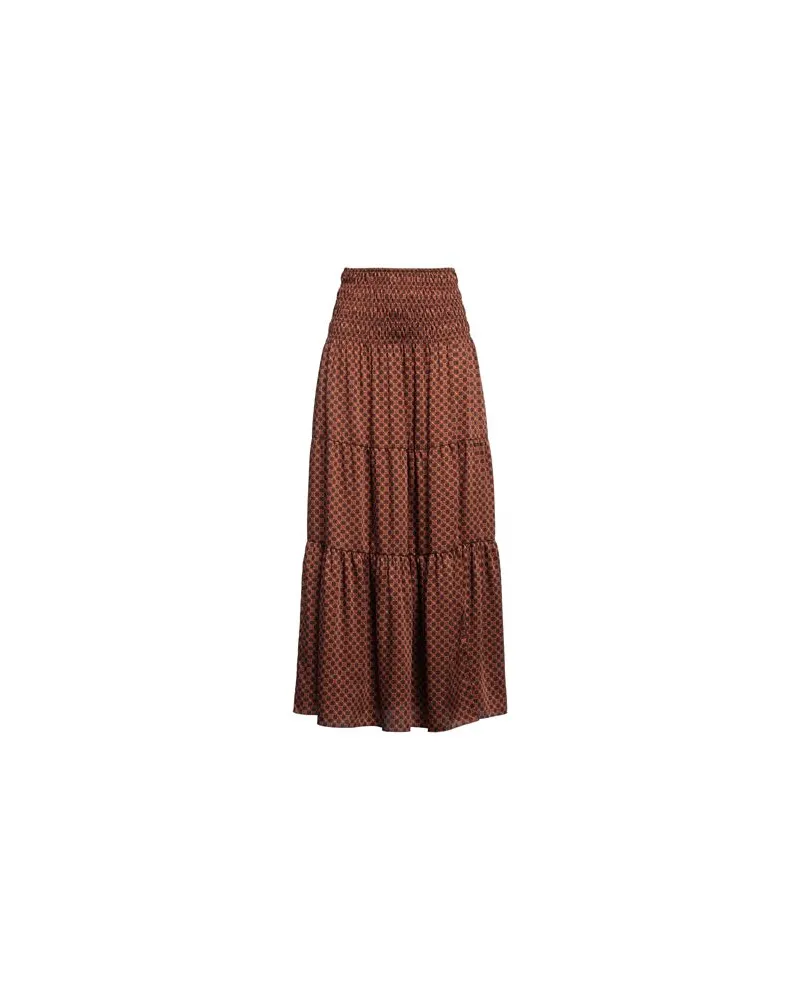 Maje HOSEN & RÖCKE - Maxi-Röckeauf YOOX.COM Dunkelbraun