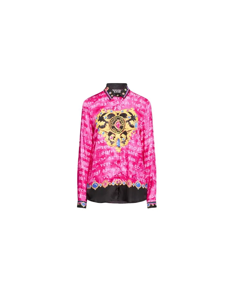 Versace Jeans TOPS - Hemdenauf YOOX.COM Fuchsia