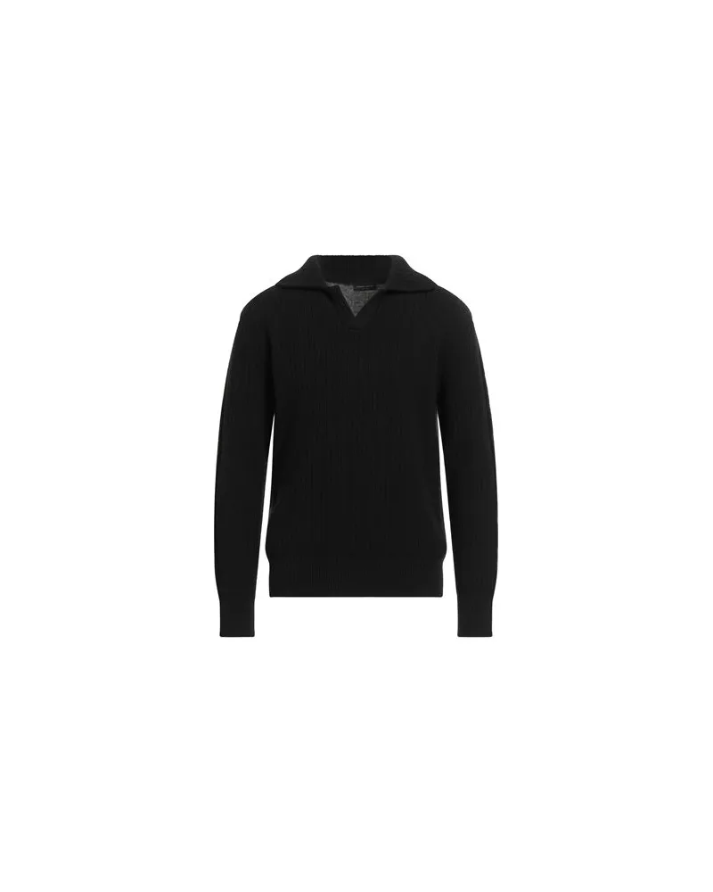 Roberto Collina STRICKWAREN - Pulloverauf YOOX.COM Schwarz