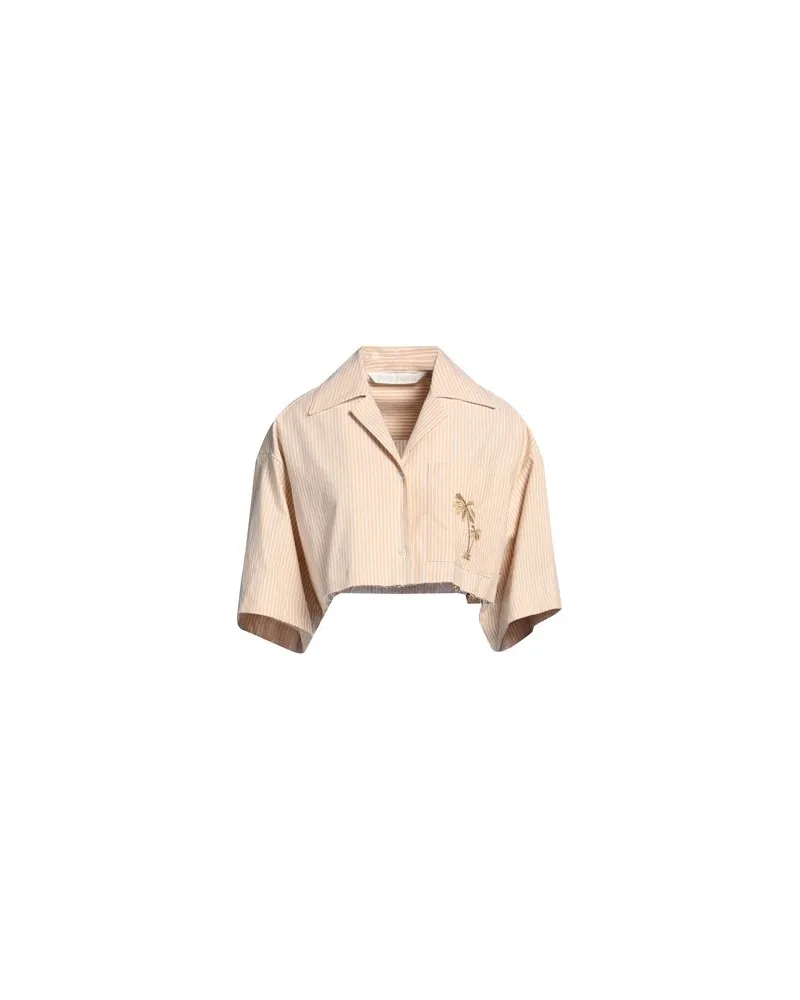 Palm Angels TOPS - Hemdenauf YOOX.COM Sand