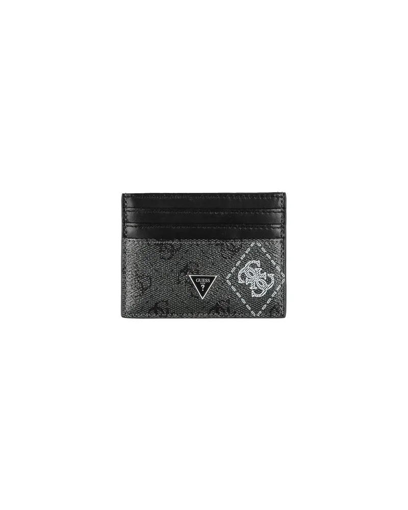 Guess Kleinlederwaren - Dokumentenetuisauf YOOX.COM Schwarz