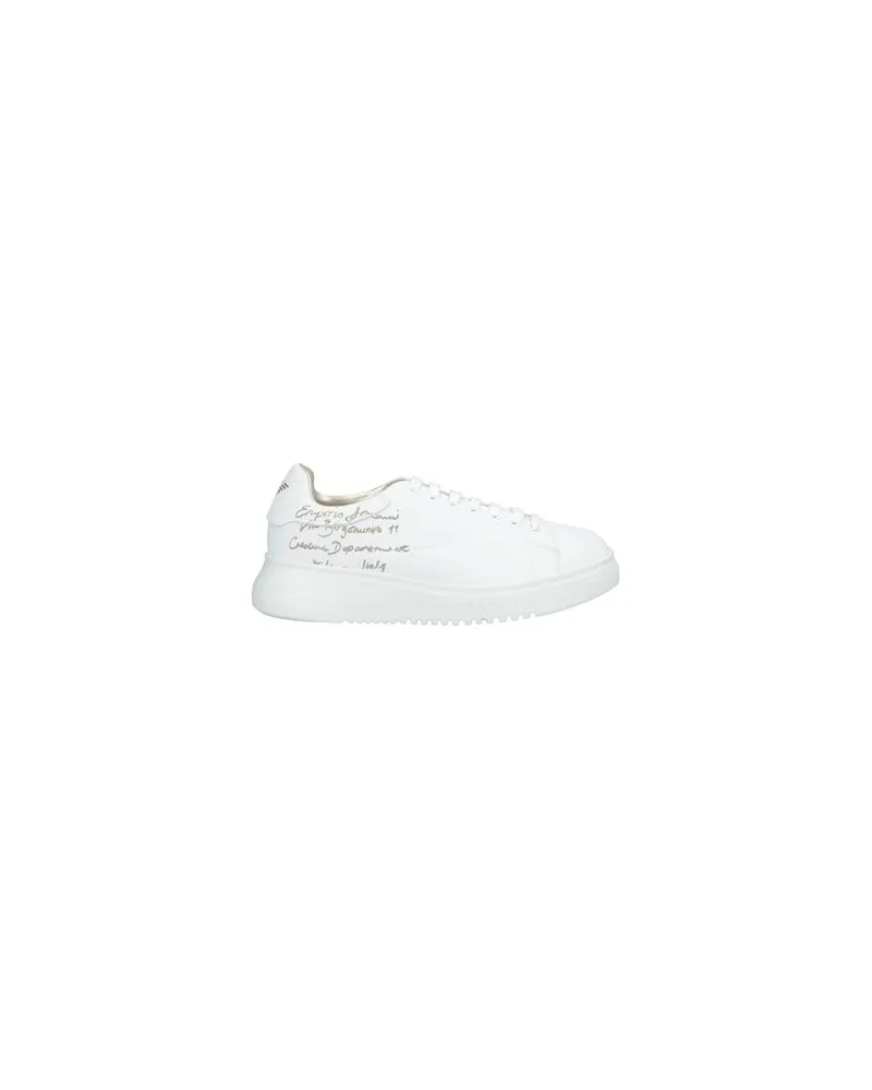 Emporio Armani SCHUHE - Sneakersauf YOOX.COM Weiß