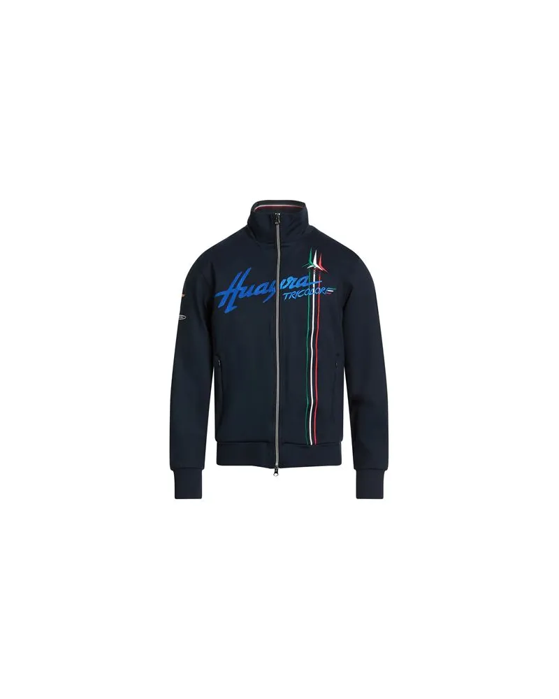 Aeronautica Militare PAGANI HUAYRA TRICOLORE - TOPS - Sweatshirtsauf YOOX.COM Nachtblau