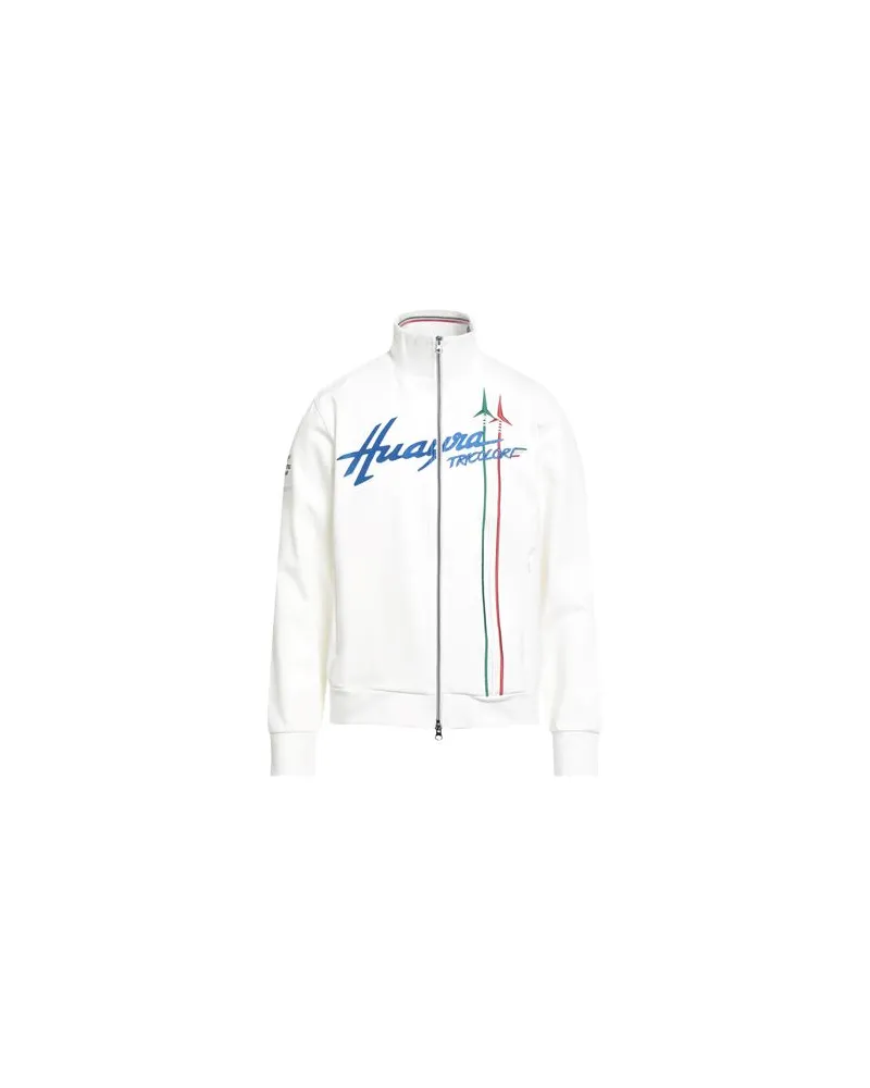 Aeronautica Militare PAGANI HUAYRA TRICOLORE - TOPS - Sweatshirtsauf YOOX.COM Weiß