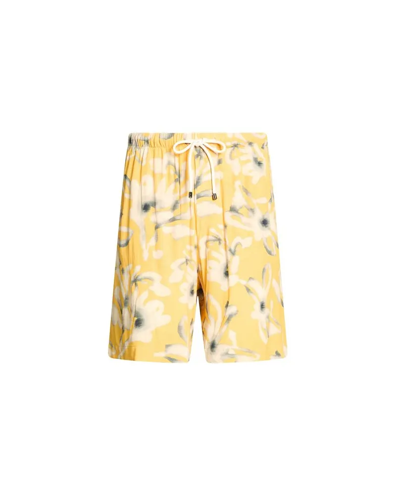 Laneus HOSEN & RÖCKE - Shorts & Bermudashortsauf YOOX.COM Gelb