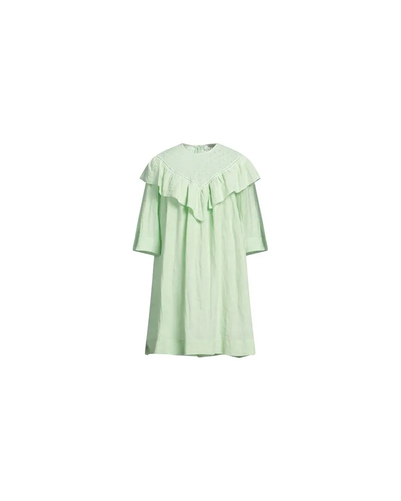 Emma & Gaia KLEIDER - Mini-Kleiderauf YOOX.COM Säuregrün