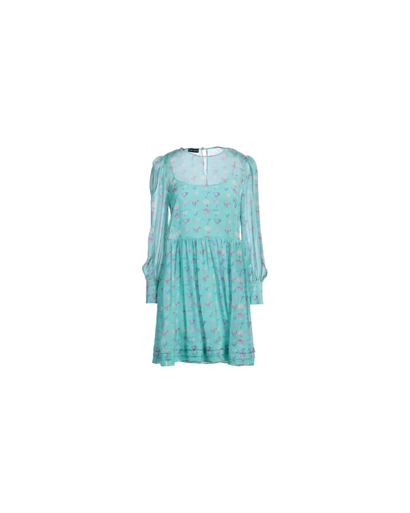 Emporio Armani KLEIDER - Mini-Kleiderauf YOOX.COM Tūrkis