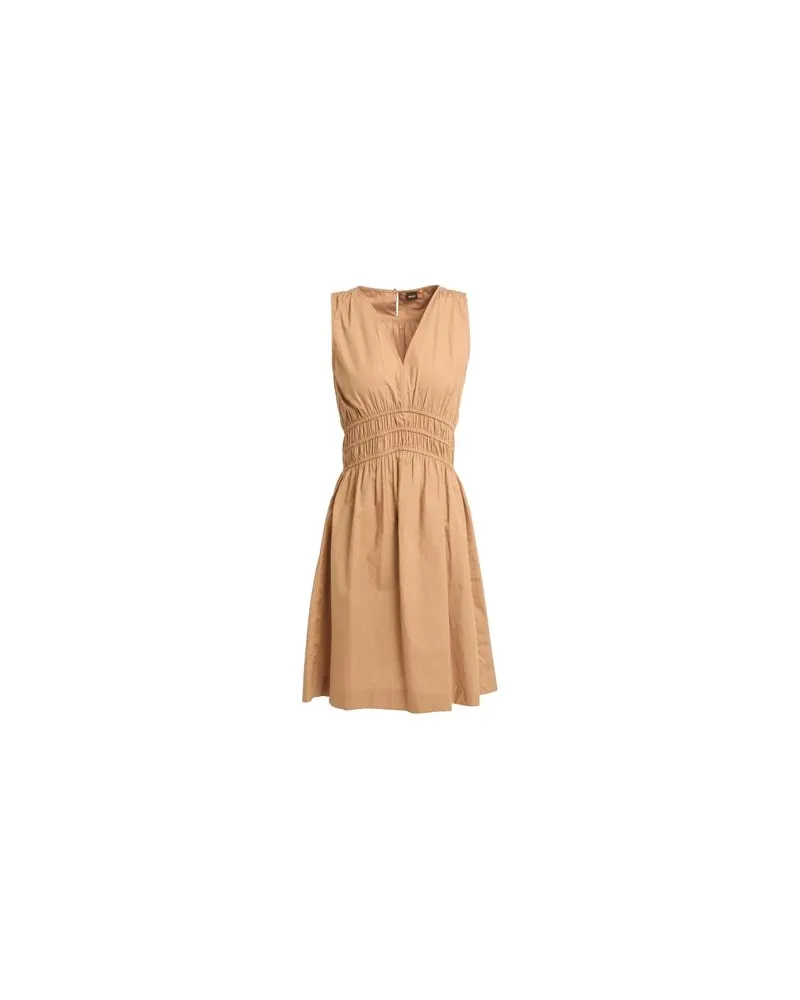 HUGO BOSS KLEIDER - Mini-Kleiderauf YOOX.COM Braun