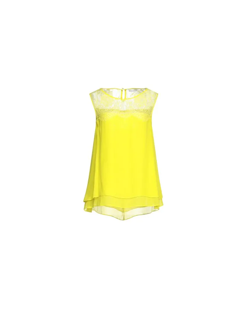 Diana Gallesi TOPS - Topsauf YOOX.COM Gelb