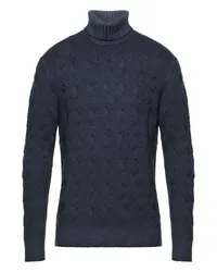 Gran Sasso Rollkragenpullover Nachtblau