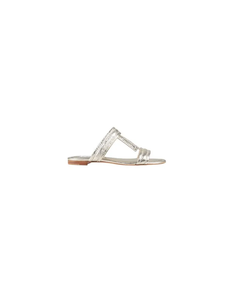 TOD'S SCHUHE - Sandalenauf YOOX.COM Platin