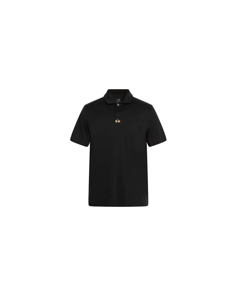 La Martina TOPS - Poloshirtsauf YOOX.COM Schwarz