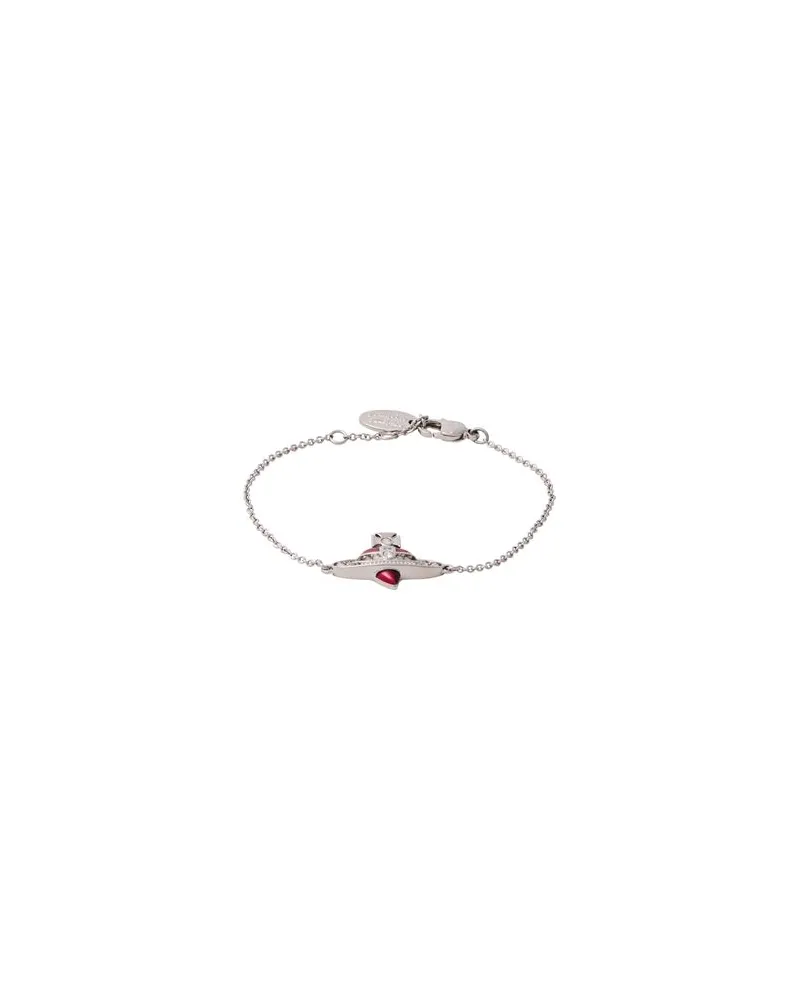 Vivienne Westwood NEW DIAMANTE HEART BRACELET  - SCHMUCK und UHREN - Armbänderauf YOOX.COM Rot