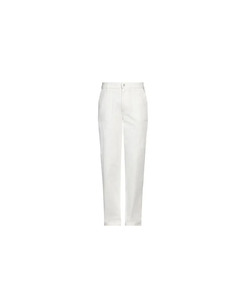 Wales Bonner HOSEN & RÖCKE - Jeanshosenauf YOOX.COM Weiß
