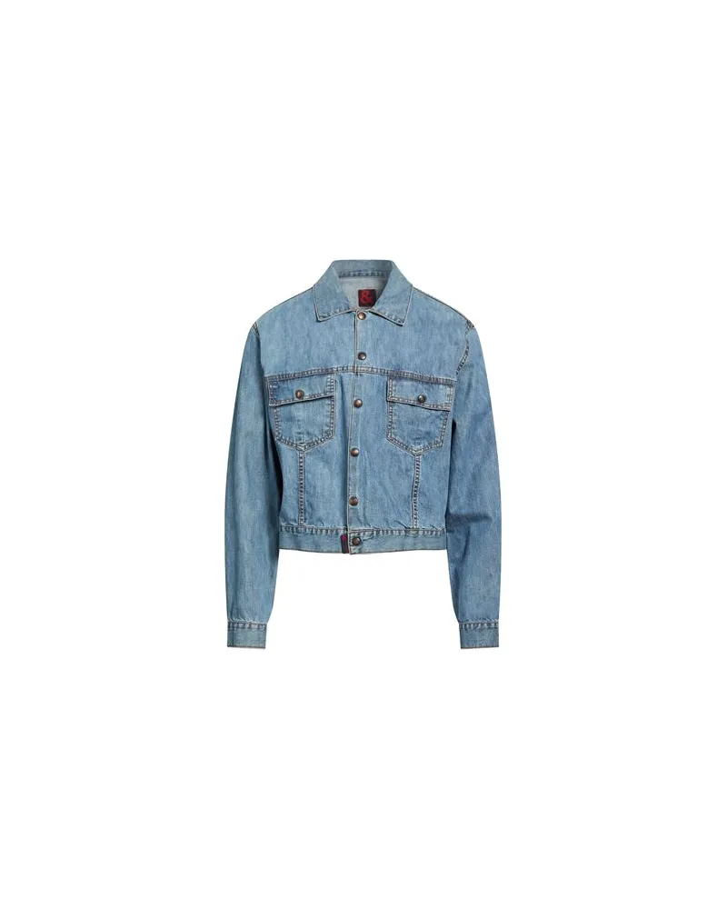 Dolce & Gabbana JACKEN & MÄNTEL - Jeansjacken/Mäntelauf YOOX.COM Blau