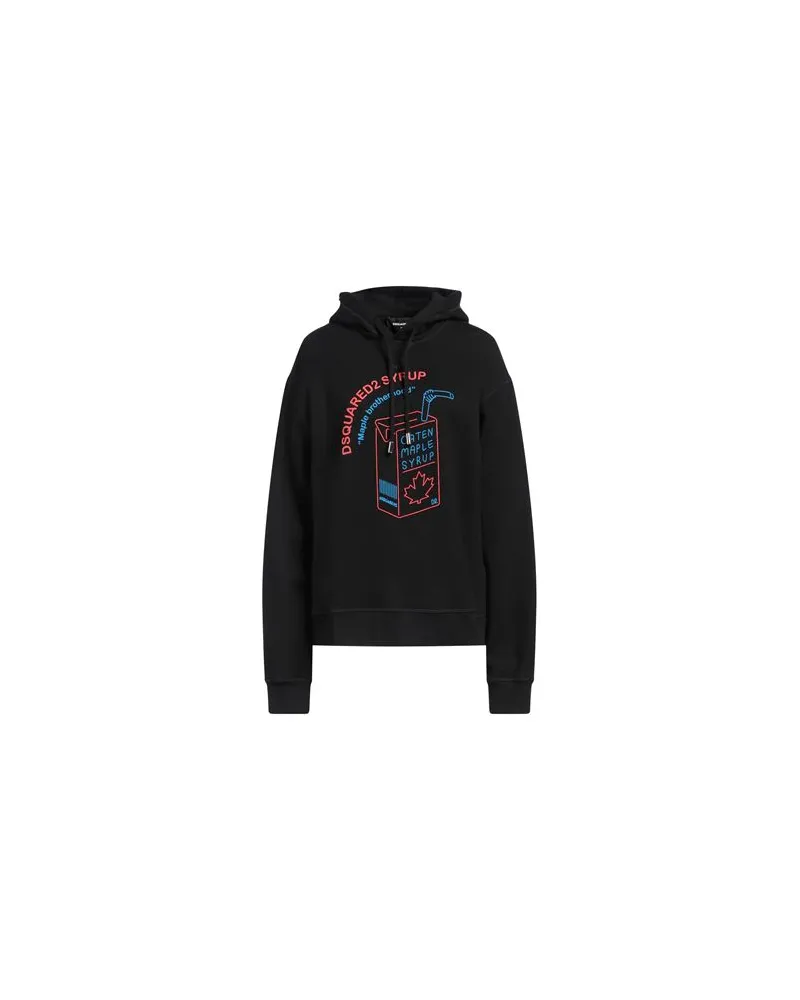 Dsquared2 TOPS - Sweatshirtsauf YOOX.COM Schwarz